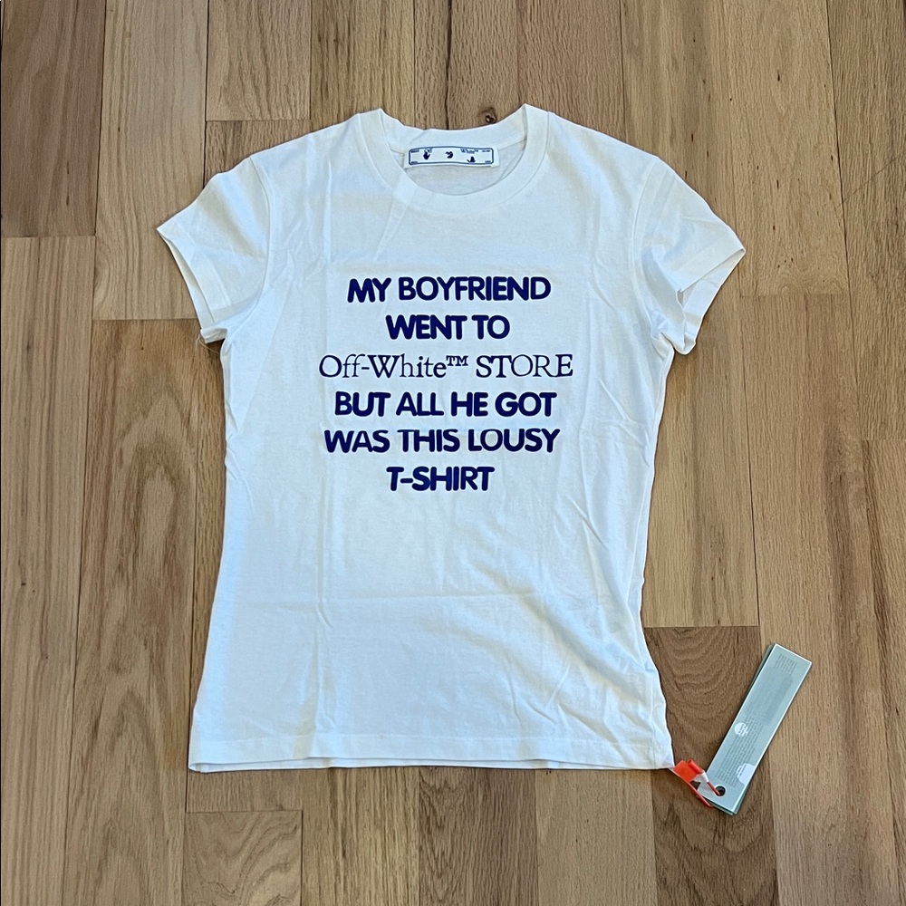 NEW OFF WHITE t shirt